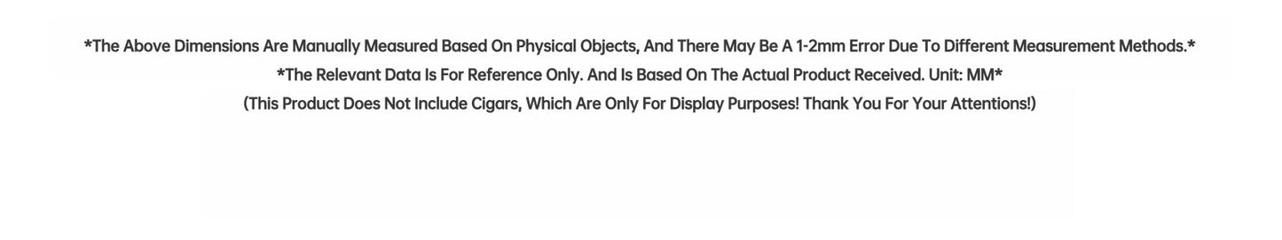 6 - Cigar Cedar Wood Zippered Case – Portable Humidor with Aromatic Spanish Cedar Lining, Ideal for Travel & Storage - Akytt.com