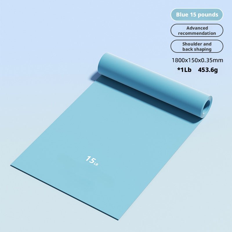 Premium Natural Latex Resistance Bands Set – 10/15/20/25 lbs for Home Workout, Yoga, Glute Training - Akytt.com