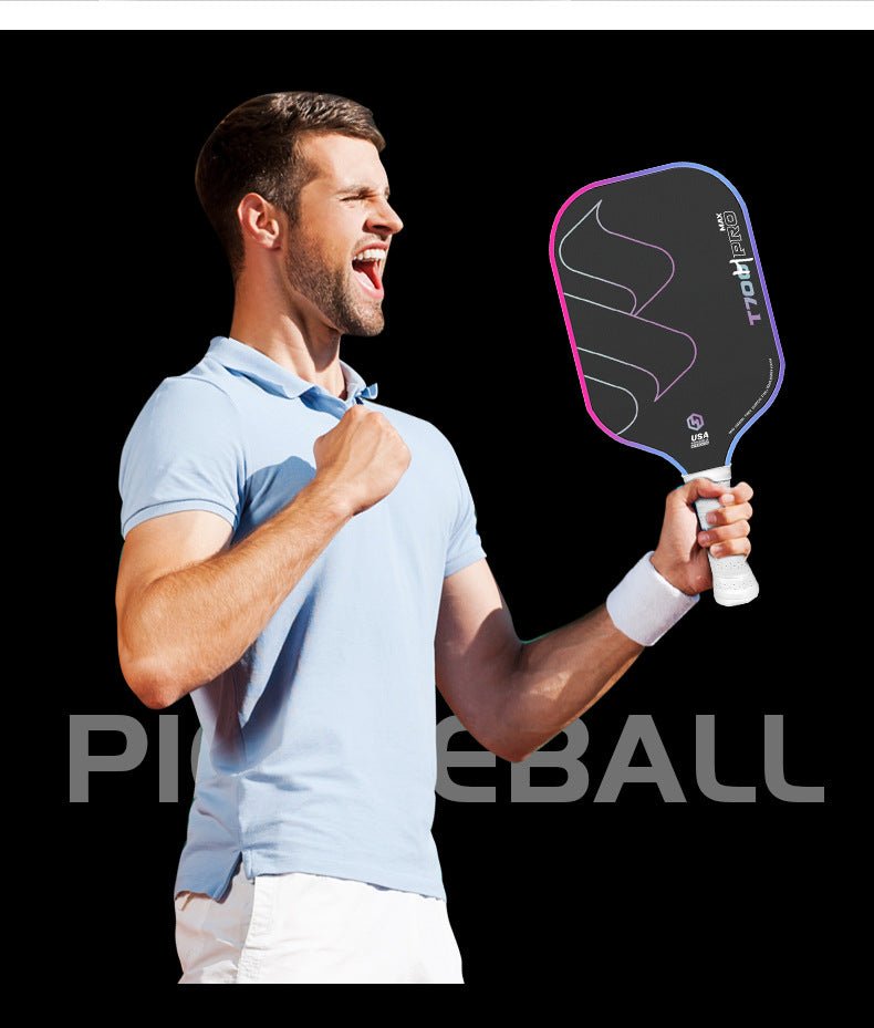 T700 Carbon Fiber Pickleball Paddle Set Mute Design Perfect for Training - Akytt.com